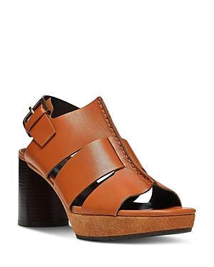 Donald Pliner Women's Geneva Leather Slingback Platform Sandals