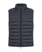 Save The Duck Nolan Channel Quilted Vest