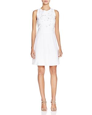 Laundry By Shelli Segal Embroidered Dress