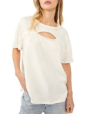 Free People Cutout Tee