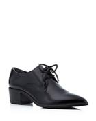 Marc Fisher Ltd. Etta Leather Pointed Toe Oxfords