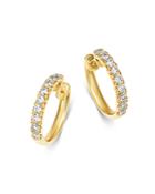 Bloomingdale's Diamond Hoop Earrings In 14k Yellow Gold, 1.0 Ct. T.w. - 100% Exclusive