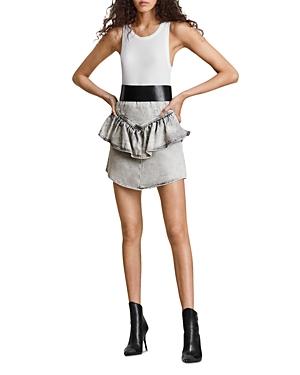 Allsaints Andy Denim Mini Skirt