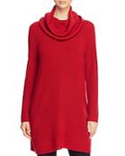 Eileen Fisher Merino-wool Cowl-neck Sweater Tunic - 100% Exclusive