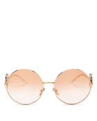 Dolce & Gabbana Women's Scilian Sweet Logo Round Sunglasses, 59mm