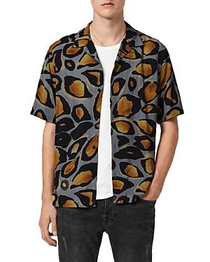 Allsaints Scales Printed Camp Shirt