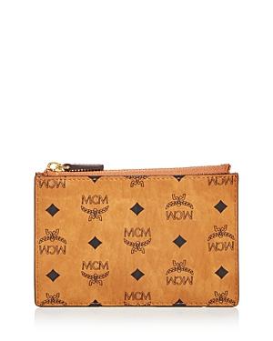 Mcm Visetos Original Keychain Card Case