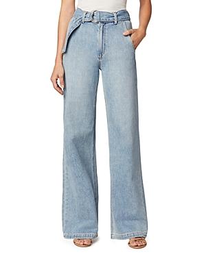 Joe's Jeans The Belted Wide Leg Jeans In Tatra