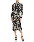 Rebecca Taylor Gabrielle Tie Neck Dress