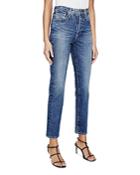 Ag High Rise Vintage Slim Jeans In 10 Years Elation