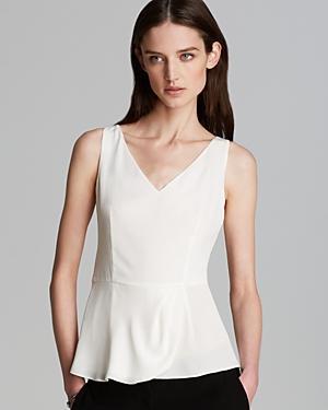 Theory Top - Maggie Double Georgette