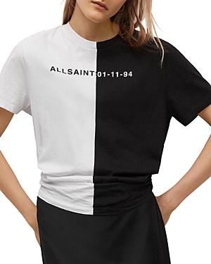 Allsaints Split Date Block Tee