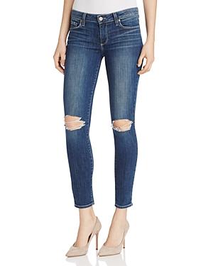 Paige Verdugo Ankle Skinny Jeans In Donna Destructed