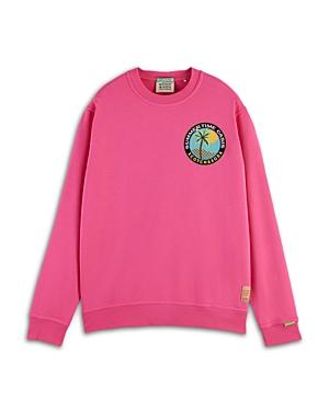 Scotch & Soda Seasonal Logo Graphic Sweatshirt