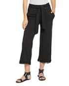 Lysse Banquet Fringe Hem Cropped Pants