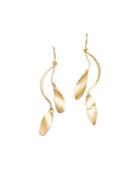 Bloomingdale's 14k Yellow Gold Dangling Petal Earrings - 100% Exclusive