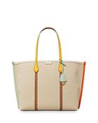 Tory Burch Perry Large Canvas Tote