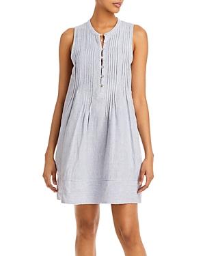 Faherty Isha Linen Mini Dress