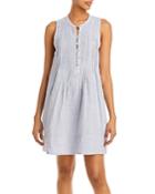 Faherty Isha Linen Mini Dress