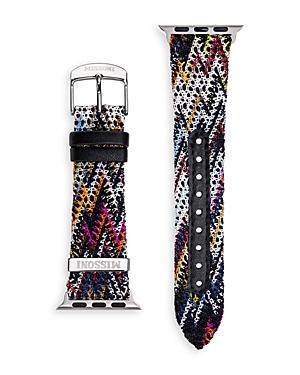 Missoni Apple Watch Zigzag Leather Strap