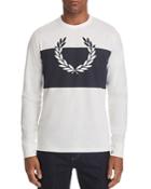 Fred Perry Long-sleeve Laurel Wreath Graphic Tee
