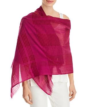 Eileen Fisher Cotton And Silk Scarf