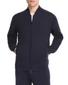 Emporio Armani Jersey Zip-front Sweater