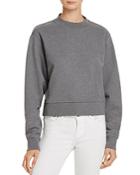 T By Alexander Wang French Terry Tie-back Sweatshirt