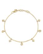 Moon & Meadow 14k Yellow Gold Diamond Star Charm Bracelet - 100% Exclusive