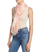 Eileen Fisher Printed Organic Cotton Scarf