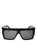 Celine Unisex Flat Top Square Sunglasses, 60mm