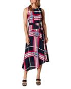 Karen Millen Oversize-check Midi Dress