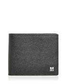 Mcm Mena Leather Bi Fold Wallet