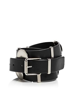 Bottega Veneta Men's Embellished Leather Belt
