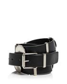 Bottega Veneta Men's Embellished Leather Belt