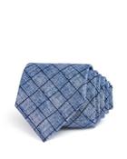Ledbury Taft Windowpane Silk Classic Tie
