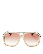 Marc Jacobs Women's Brow Bar Square Sunglasses, 60mm