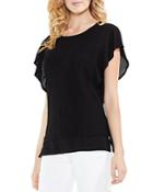 Vince Camuto Mixed-media Top