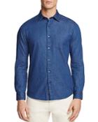 Michael Kors Slim Fit Denim Button-down Shirt - 100% Exclusive