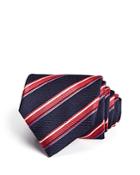 Canali Textured Stripe Classic Tie