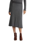 Polo Ralph Lauren Ribbed Wool Skirt
