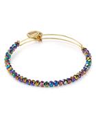 Alex And Ani Northern Lights Brilliance Bead Expandable Wire Bangle