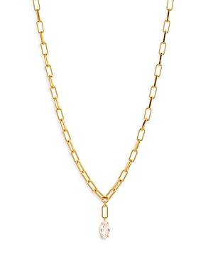 Nadri Marquise Convertible Y Link Necklace, 18