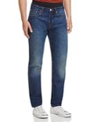 Paul Smith New Tapered Fit Jeans In Dark Blue