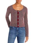 Aqua Stretch Tweed Top - 100% Exclusive
