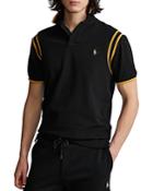Polo Ralph Lauren Cotton Mesh Tiger Patch Tipped Custom Slim Fit Polo Shirt