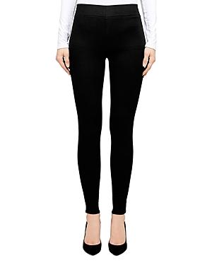 L'agence Rochelle High-rise Pull-on Jeans In Noir