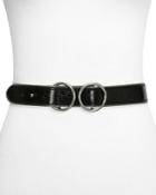 The Kooples Women's Zip-edge Leather Belt
