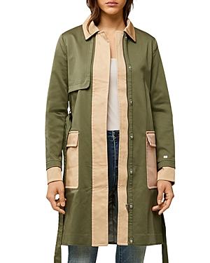 Soia & Kyo Marni Color Block Trench Coat