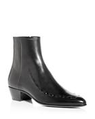 Saint Laurent Men's Casey Pointed Toe Boots